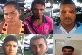 Megaoperação apreende 16 kg de crack em Arapiraca; seis pessoas foram presas - veja fotos