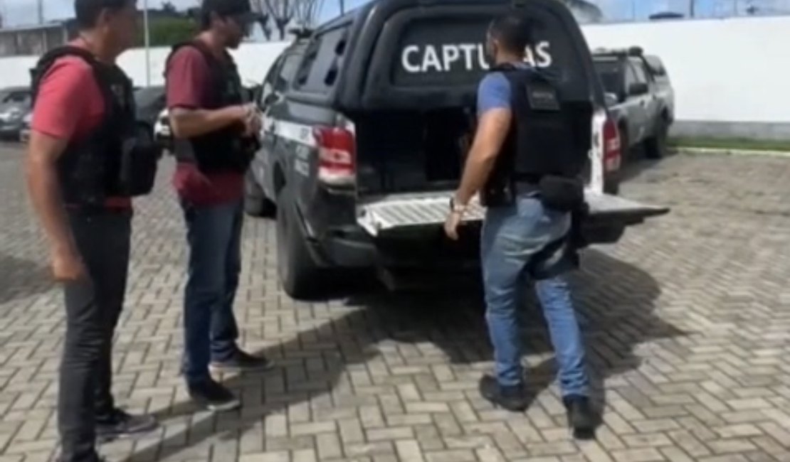 Polícia Civil prende suspeito de participação em homicídio em Maceió
