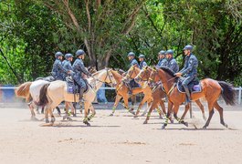 PM forma 10 militares no Curso de Policiamento Montado