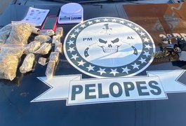 Homem é preso por posse irregular de arma de fogo e tráfico de drogas, em Arapiraca