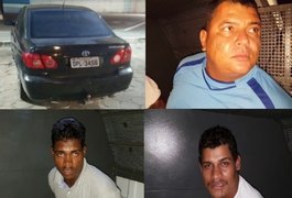 Suspeitos em assaltos são capturados com carro blindado