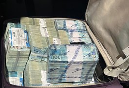 Diretor de empresa de iluminação pública de Maceió é preso com R$ 2 milhões, durante ação entre as polícias de Alagoas e Sergipe