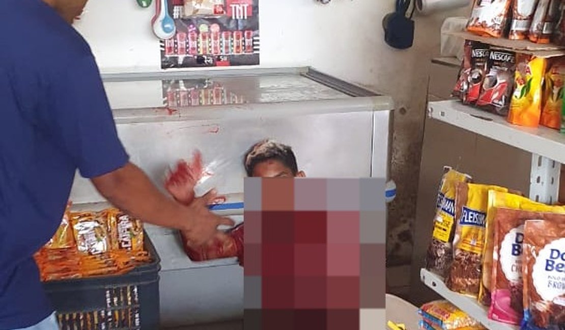 Morre jovem vítima de atentado na frente de mercadinho, em Palmeira dos Índios