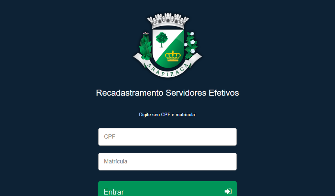 Censo 2017: servidor de Arapiraca já pode realizar recadastramento