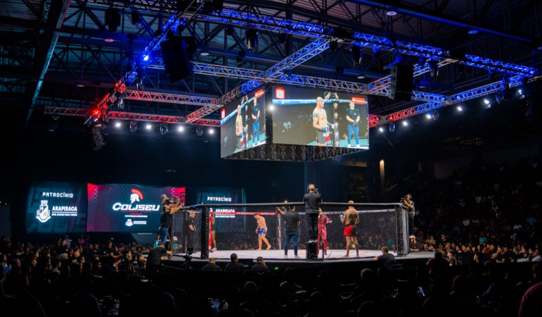Noite histórica em Arapiraca marca o retorno do Coliseu Extreme Fight