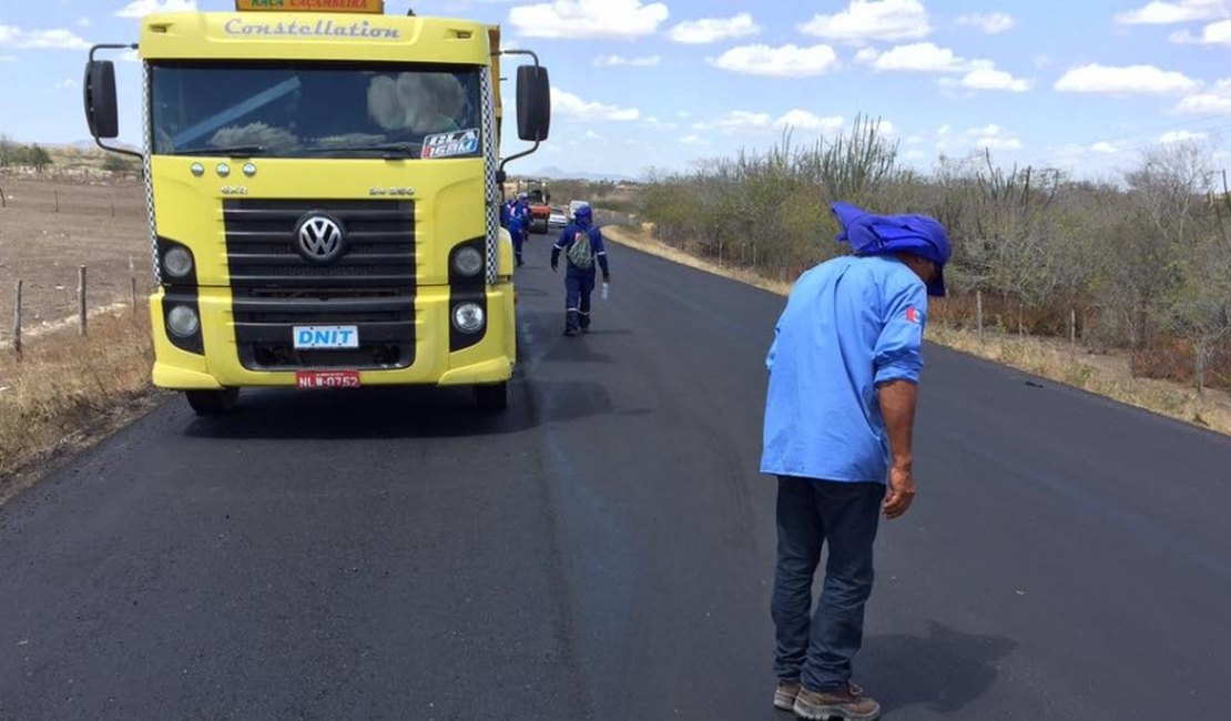 Pró-Estrada avança no Agreste e Sertão de Alagoas
