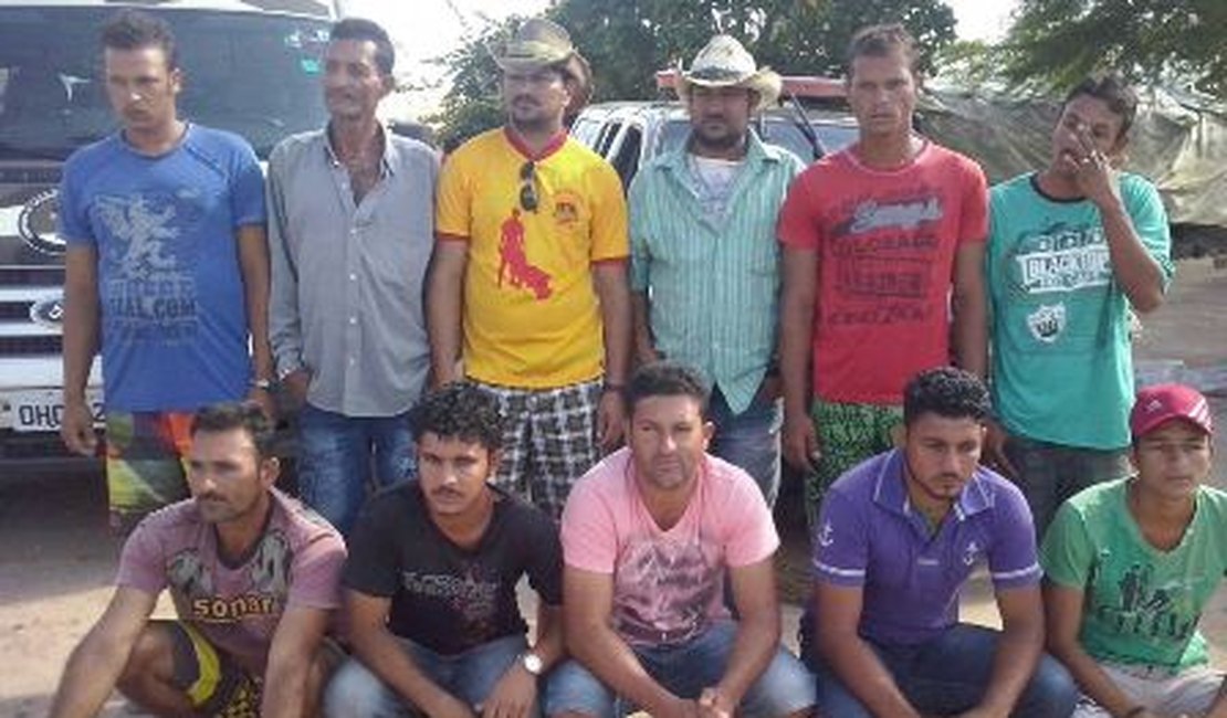 Operação prende 11 ciganos no município de Carneiros, Alagoas