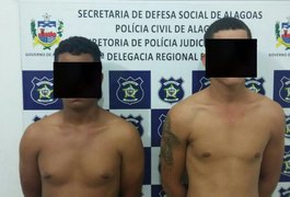Quatro jovens envolvidos em furto de motocicleta são detidos em Arapiraca