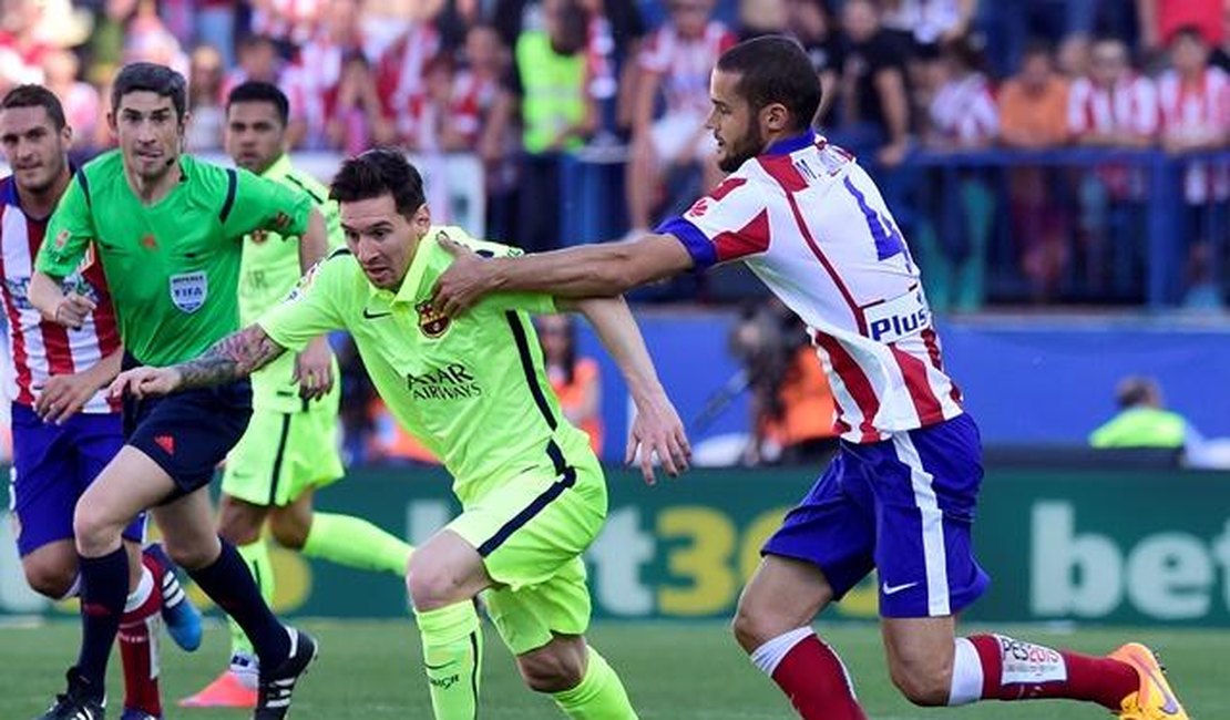 Messi 'vinga' Barça e comemora 23º título no Vicente Calderón