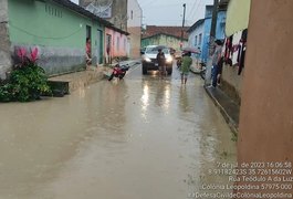 Três cidades alagoanas ficam alagadas após transbordamento do Rio Jacuípe; assista