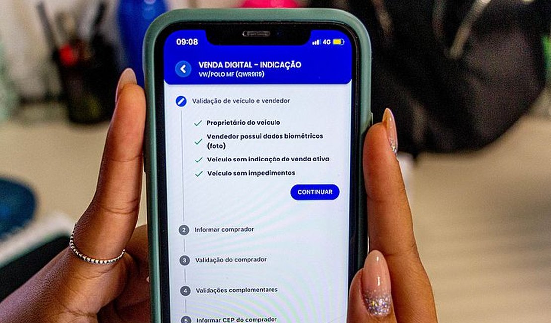 Detran Alagoas disponibiliza venda digital de veículos; veja o passo a passo