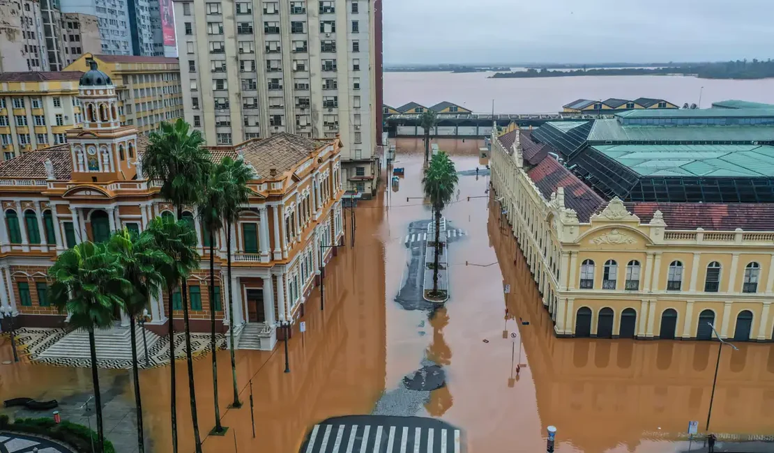 Porto Alegre: Nível do Rio Guaíba volta a subir, chega a 5,19m e pode bater novo recorde