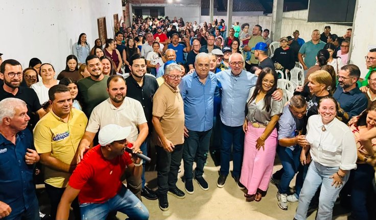 Prefeito de Chã Preta, Maurício Holanda, e vereadores da cidade reforçam onda de apoios à pré-campanha de Alfredo Gaspar ao Senado