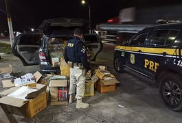 Homens são presos com quase 10 mil produtos sem nota fiscal no Agreste alagoano