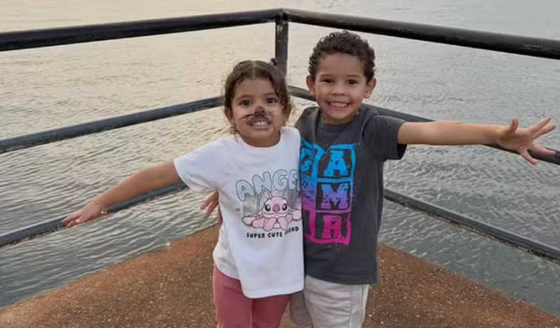 Irmãos de 4 anos morrem afogados em piscina durante festa de família em chácara