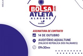Selaj assina contratos do programa Bolsa Atleta Alagoas na próxima quarta-feira