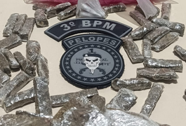 PM apreende maconha e cocaína em beco no bairro Itapoã e homem é preso