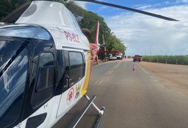 Grave acidente deixa duas pessoas feridas após colisão com árvore no litoral Sul de Alagoas