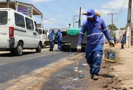 Prefeitura inicia recapeamento das entradas de Arapiraca