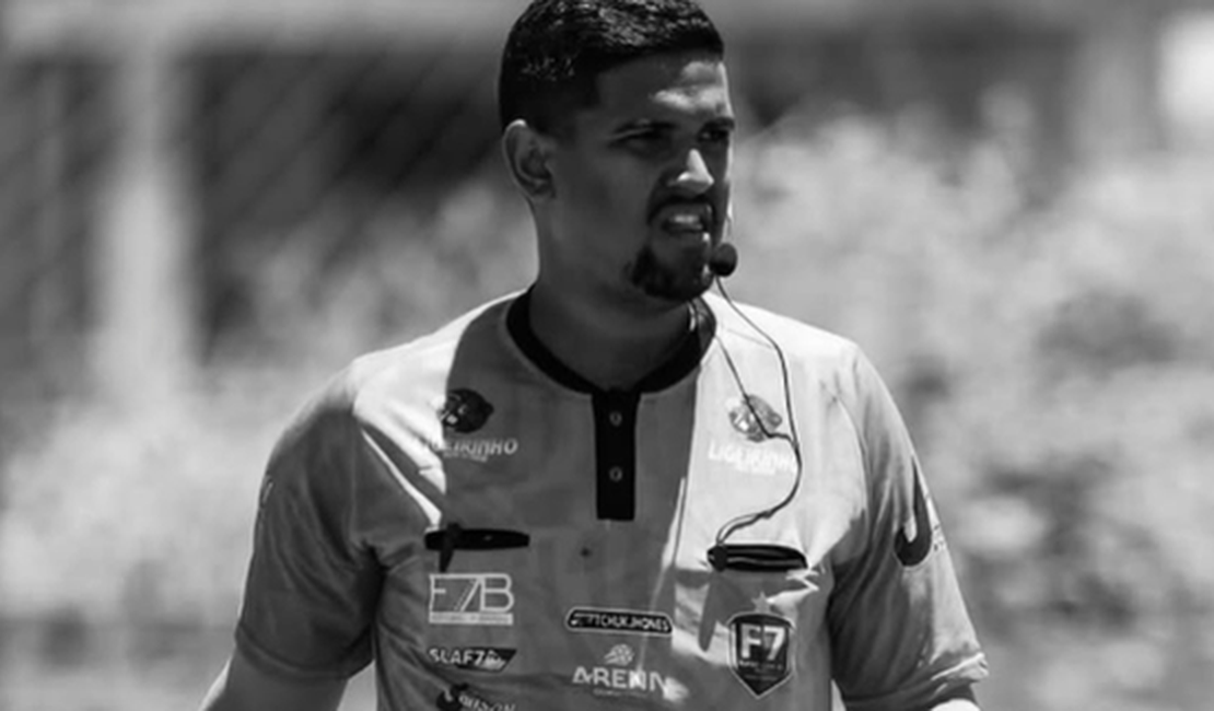 Árbitro de futebol society morre em colisão entre moto e carro com prestadores de serviço da Equatorial Alagoas