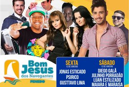 Psirico, Jonas Esticado, Gustavo Lima e Maiara e Maraísa são atrações da festa de Bom Jesus de Penedo