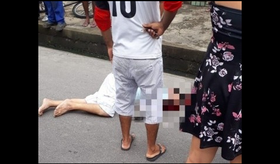 Idoso morre após ser atropelado por cinquentinha em bairro de Maceió