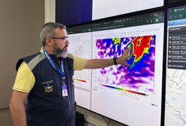 Inmet emite alerta de chuvas intensas para 10 municípios do Litoral Norte de Alagoas