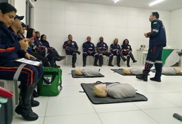 Samu capacita profissionais da Base Descentralizada de São Miguel dos Campos