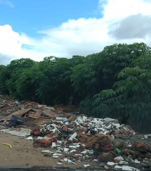 Vídeo. Bairros de Arapiraca sofrem com acúmulo de lixo em ruas e terrenos baldios
