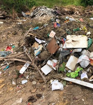 MP-AL aciona Prefeitura de Cajueiro na Justiça por descarte irregular de lixo