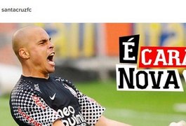Goleiro Júlio César, ex-Corinthians, troca o Náutico pelo rival Santa Cruz