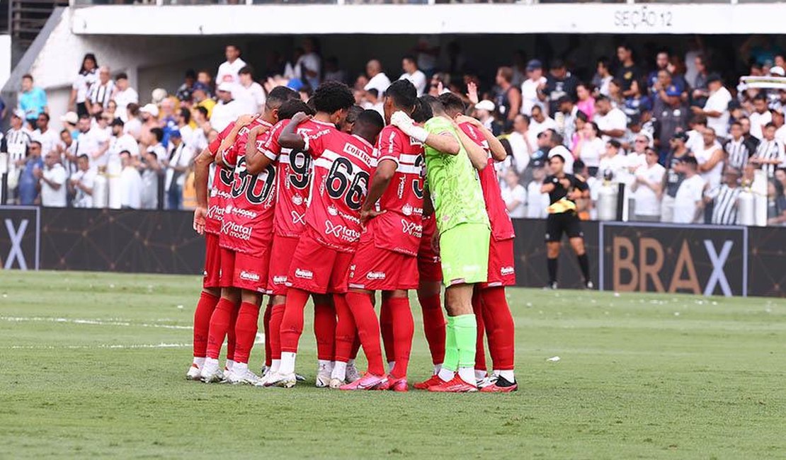 CRB vence o Santos por 2 a 0 na Vila Belmiro e espanta fantasma do rebaixamento na Série B