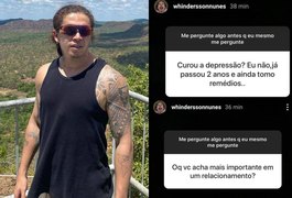 Whindersson fala de namoro e depressão:'Minha cabeça tá perturbada demais'