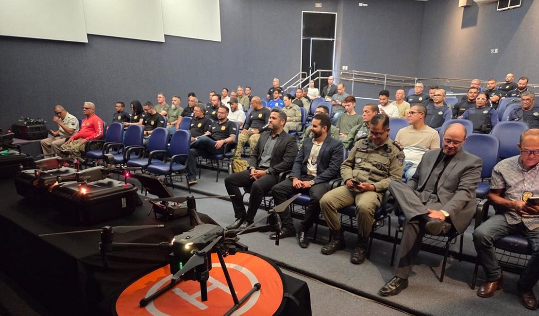 Polícia Civil promove curso de aplicação avançada com drones