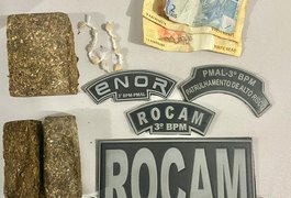 PM prende dois homens e duas mulheres por tráfico em Arapiraca