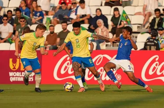 Pressão, expulsão e pênaltis: Brasil perde terceiro lugar do Mundial sub-17 para a Itália