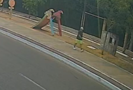 Novos vídeos mostram suspeito andando pelo Bosque das Arapiracas momentos antes do crime contra Cícera Laura