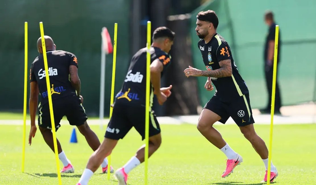 Seleção brasileira se reapresenta e faz 1º treino para encarar Haiti