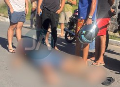 Homem é assassinado a tiros enquanto passava de moto às margens do Riacho Piauí, em Arapiraca