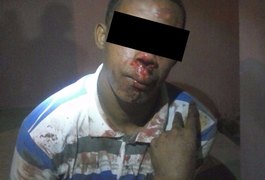 Vítima reage a assalto e atropela suspeito, em Arapiraca