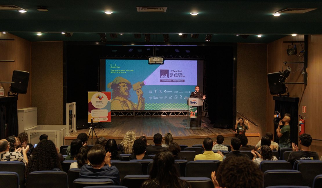 Entre aplausos e conquistas, Festival de Cinema de Arapiraca premia talentos e fecha edição memorável