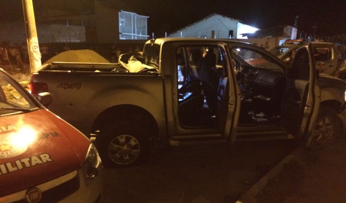 Suspeitos são detidos após troca de tiros com a PM, em Arapiraca