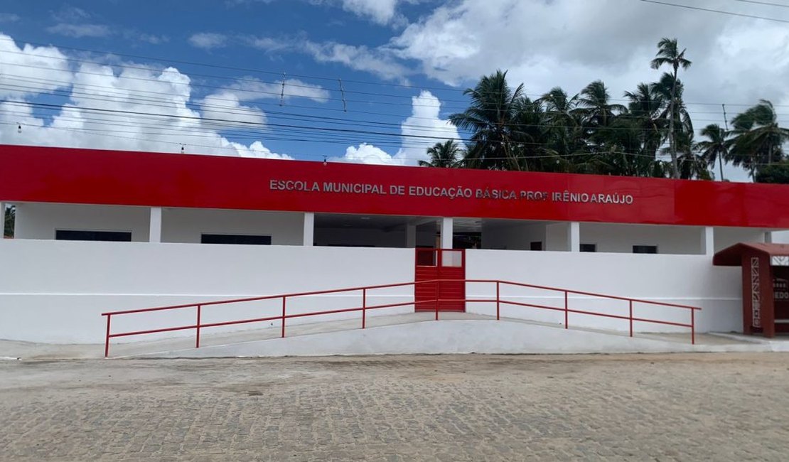 Ampliada e modernizada, Escola Municipal Irênio Araújo será reaberta pela Prefeitura de Penedo na sexta