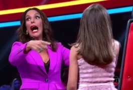 Participante do ‘The Voice Kids’ confunde Ivete Sangalo com Claudia Leitte: ‘Estava supernervosa’