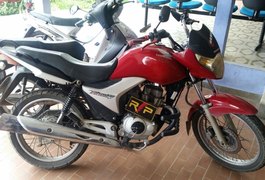 RP do 3º BPM recupera moto roubada no Centro de Arapiraca