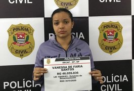 Polícia de SP prende mulher suspeita de participação em assalto a agência bancária de Criciúma