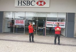 Funcionários do HSBC param por 24 horas em Maceió e Arapiraca