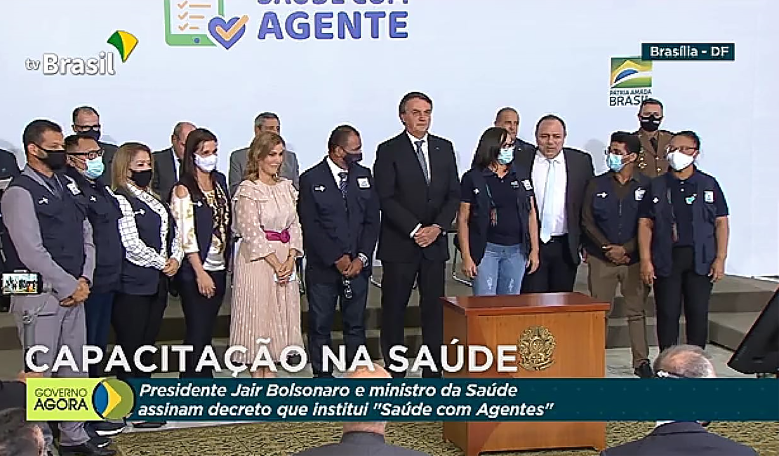 Presidente do SINDACS-AL participa de lançamento do programa “Saúde Com Agente” em Brasília