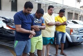 Polícia prende quadrilha que 'ostentava' com dinheiro de roubo de carga, em AL