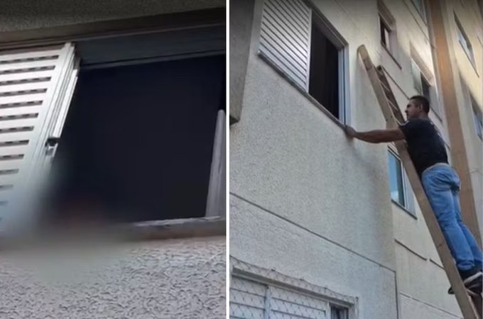 Menino encontrado trancado em apartamento conversava com outras crianças e pedia socorro pela janela